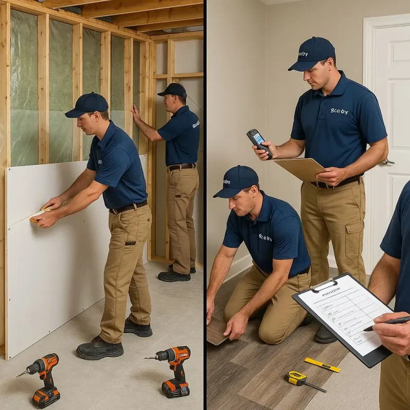 Repairs and Reconstruction process in Sharkey County, MS